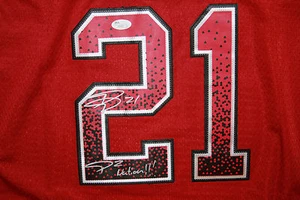 Patrick Peterson Signed Cardinals Alternate Jersey Insc. P2 Nation JSA J69355 - Picture 1 of 6