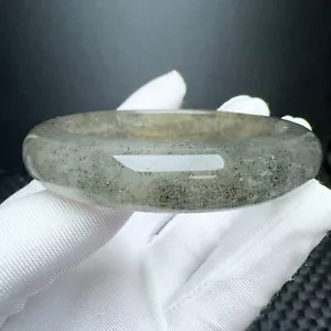 Brazalete Brazalete 59.6mm Natural Negro Super 7 Cristal Lepidocrocita Piedras Preciosas AAA - Imagen 1 de 7
