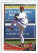 2019 Lansing Lugnuts (Class A-Toronto Blue Jays) Josh Hiatt