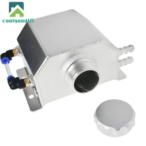 1L Aluminum Radiator Coolant Overflow Tank Reservoir For Ford Jeep Chevrolet Kia - Picture 1 of 9
