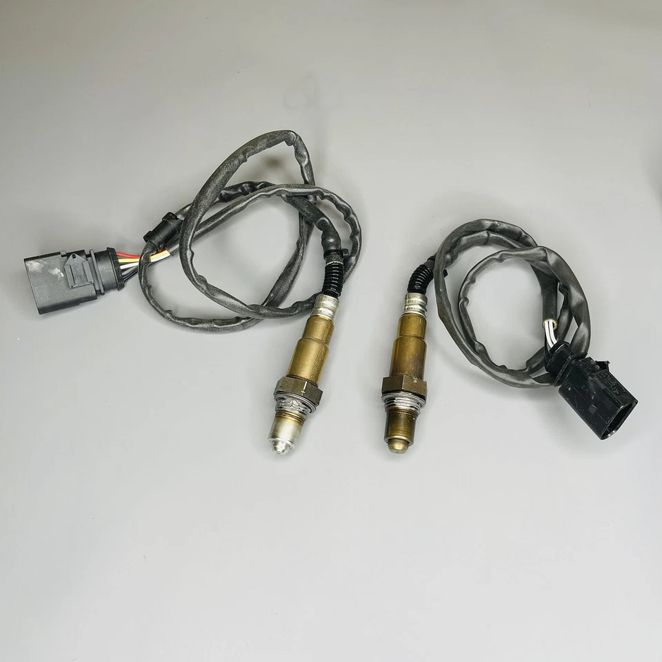 Sensor de oxígeno lambda 2 piezas para Audi A8 Quattro L W12 16002 17030 2012-2014 OE Foto 1 de 4