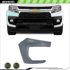Front Passenger Side Bumper Upper Fascia Primed For 2021-2022 Chevrolet Colorado - Picture 1 of 7