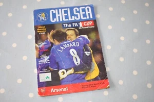 Chelsea v Arsenal FA Cup match Day Programme 25th March 2003   - Picture 1 of 2