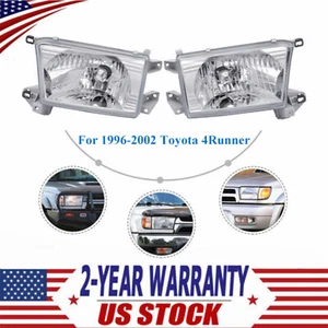 For Toyota 4Runner 1996-2002 1 Pair Headlights Right&Left Hedlamps Assembly NEW - Bild 1 von 16