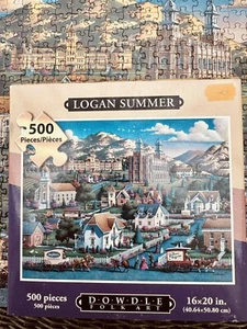 Logan Summer ~ 500 Stück Dowdle Volkskunst Puzzle - Bild 1 von 2