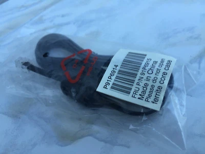 IBM P91P6914 RJ11 Ferrit Core  Telephone Phone Cable Cord Fax Modem 91P6915 - Image 1 of 4