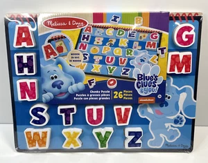 Melissa & Doug Blue's Clues & You! 26 Teile Holz Chunky Alphabet Puzzle - Bild 1 von 2