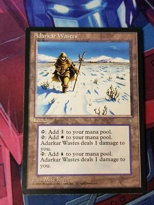 Adarkar Wastes (Ice Age) NM vintage MTG 1995 - Image 1 of 2