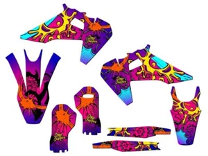 2019-2022 FS ZANY Pink Senge Graphics Kit Compatible with Husqvarna - Picture 1 of 10