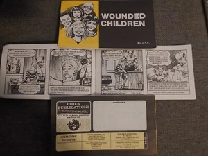 1983 Jack Chick Tract verwundete Kinder - Bild 1 von 4