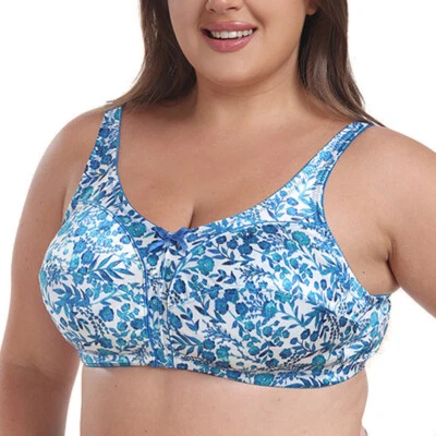 Women's Plus Size Bra Non Wired Soft Cup Full Coverage Bra for Everyday Bras - Image 1 of 4