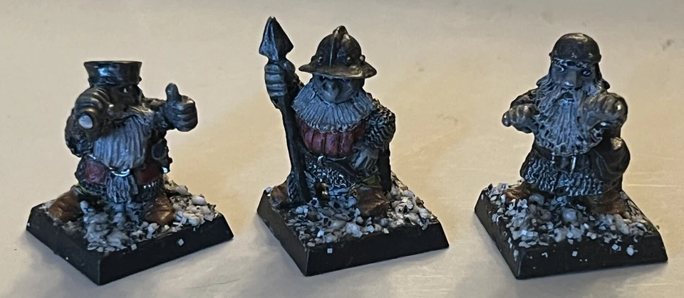 OOP Citadel / Warhammer Metal Empire C22 Imperial Dwarf Bolt Thrower Crew - Image 1 of 4