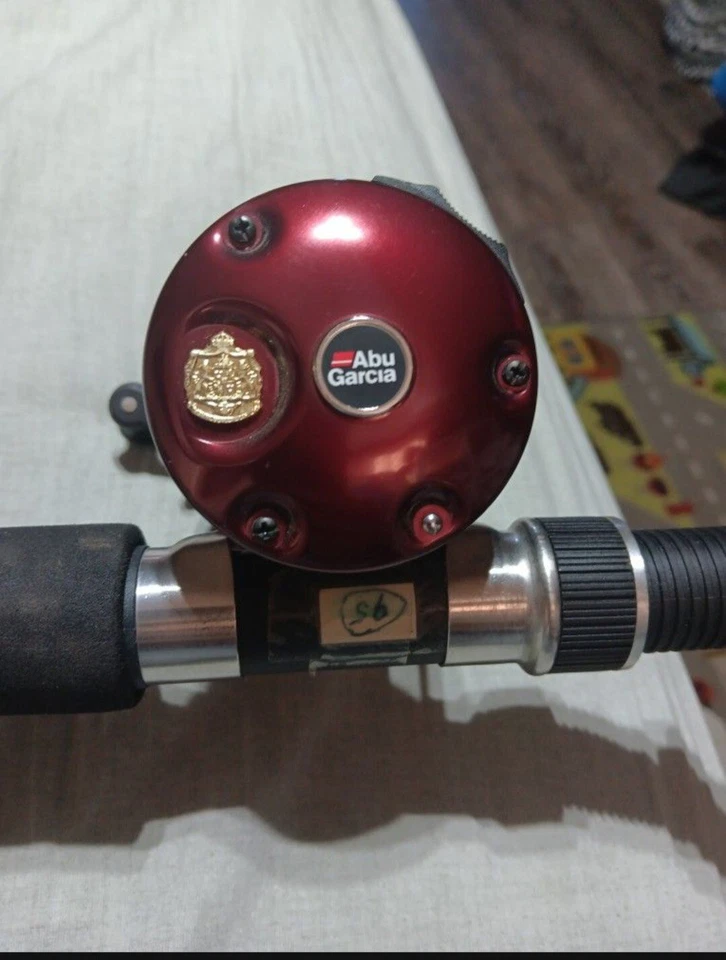 Combo de carrete y varilla vintage ABU GARCIA Foto 1 de 4