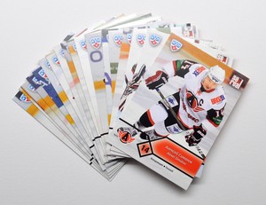 2012-13 KHL Avtomobilist Yekaterinburg Full 18-Card Base Set