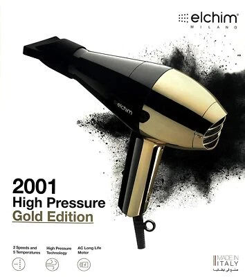 ELCHIM 2001 High Pressure Gold/Black Edition - MADE IN ITALY - Image 1 of 2