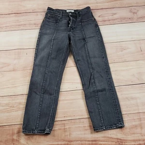 Jeans Levis donna 26 nero alterato dritto vita alta denim lavaggio antracite donna - Foto 1 di 13