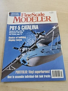 Fine Scale Modeler Magazine July 1996 PBY-5 Catalina Nascar Cockpits Spitfire - Picture 1 of 7