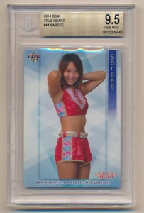 2014 BBM True Heart #44 Sareee NXT WWE BGS 9.5 - Picture 1 of 2