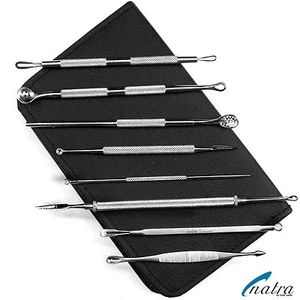 Skin Care Gift Set Comedones Blackhead Remover Pimple Blemish Acne Extractor - Photo 1 sur 12