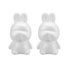 Foam Rabbit Easter Mould Decoration Bunny Polystyrene Shapes