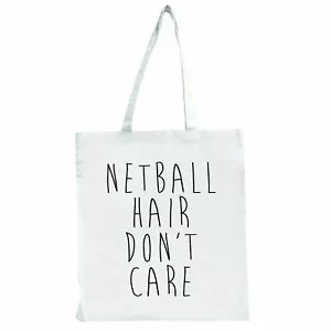 Netball Hair, Don't Care - große Einkaufstasche - Bild 1 von 1