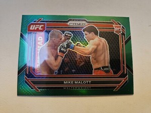 Mike Malott 2023 UFC Green Prizm RC 