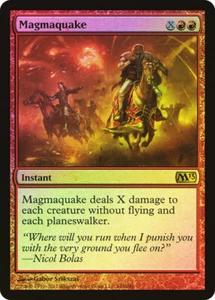Magic The Gathering MTG MAGMAQUAKE FOIL Magic 2013 NM Near Mint - Picture 1 of 1