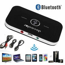 2 in 1 Bluetooth Audio Trasmettitore Ricevitore HIFI Musica Adattatore AUX M5J4