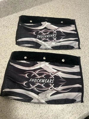 Outerwears Shockwears Front Shock Covers Black Yamaha YFZ350 Banshee Nice Yfz - Image 1 of 4