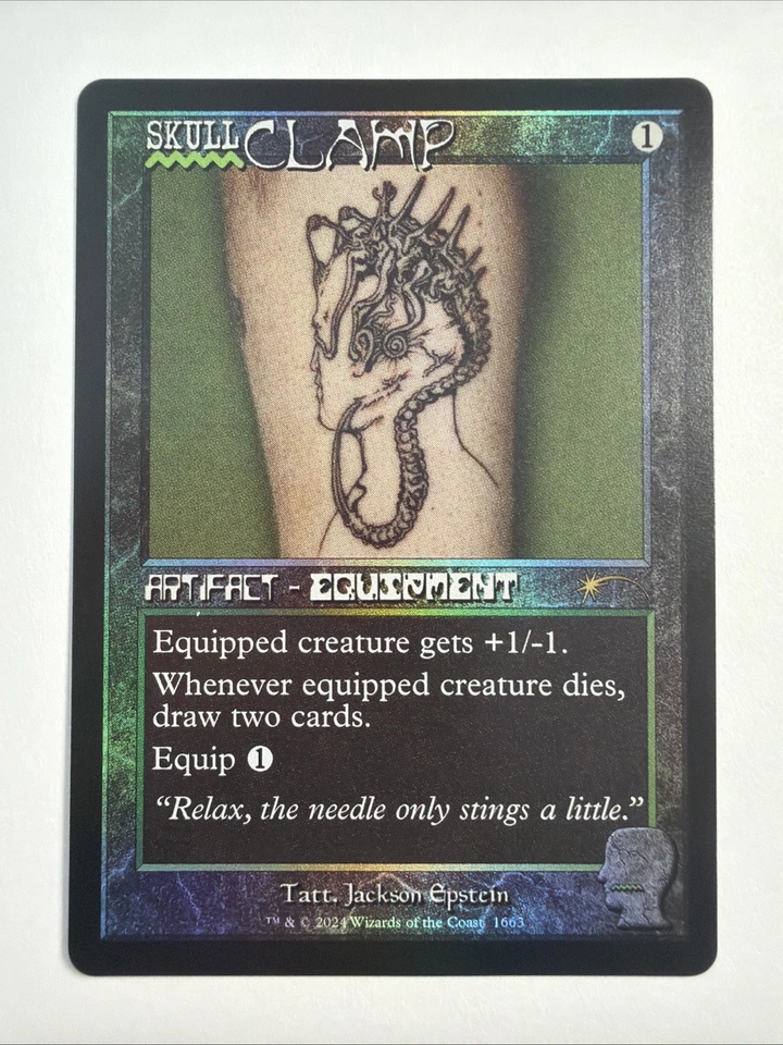 Skullclamp (Rainbow Foil) Secret Lair Drop Foil - Image 1 of 4