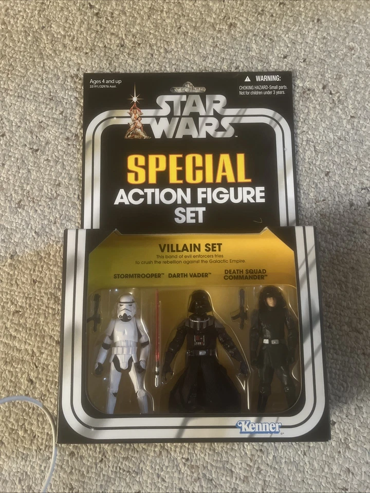 Conjunto especial de bonecos de ação Star Wars vilão - Imagem 1 de 3