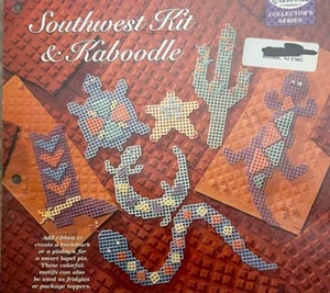 Leisure Arts Southwest Kit & Kaboodle Plastic Canvas Pattern ONLY! - Picture 1 of 2
