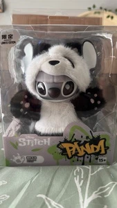 China Exclusive Miniso Stitch Panda Plush Doll Stuffed Toy - Picture 1 of 5