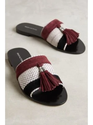 Sandalias deslizables POUR LA VICTOIRE para mujer sangría granate lagos zapatos 8,5 Foto 1 de 4