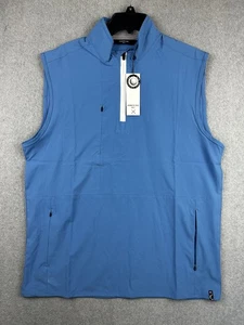 Kenneth Cole Golf Vest Mens Large Water Resistant Sleeveless Pullover Jacket New - Picture 1 of 10