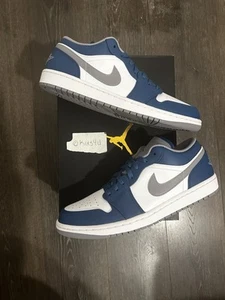 True Blue Jordan 1 Low - Picture 1 of 1
