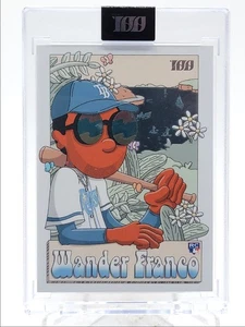 WANDER FRANCO 2022 TOPPS PROJECT 100 ROOKIE BY BENJAMIN ROSS #56 C /299 Q0895 - Picture 1 of 2