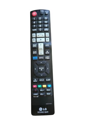 LG Sound Bar Remote AKB73775701 Replacement Tested Remote Only  Foto 1 de 4