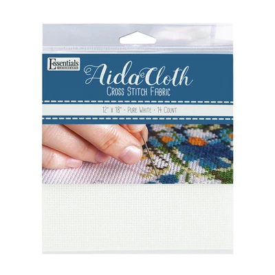 Paño EBL Aida 14ct 12x18" blanco puro Foto 1 de 4