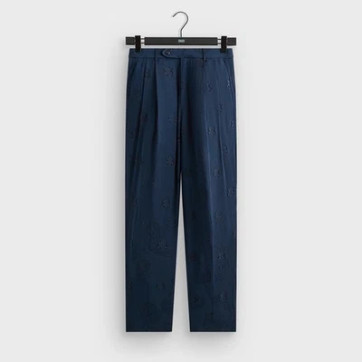 Kith Kylan Pleated Trouser - Nocturnal - Image 1 of 4