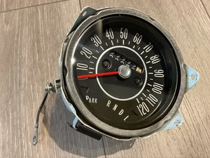 1968 Oldsmobile Cutlass 442 2 Speed Column Shift Speedometer NOS Early Take Off? - Picture 1 of 5