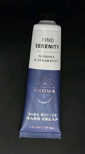 Bath & Body Works Aromatherapie FIND SERENITY Mimose & Minze 1 Unze Handcreme - Bild 1 von 3