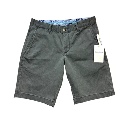 Tommy Bahama Boracay Shorts Men’s 30" x 10" Fog Grey Stretch Casual Chino NWT - Image 1 of 4