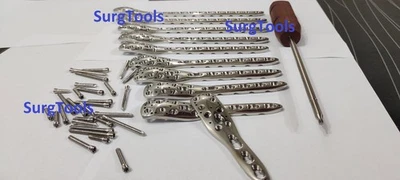 Bloqueo multiángulo humeral proximal (PHILOS) 3 a 12 placas y tornillos LCP 97 piezas Foto 1 de 4