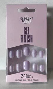ELEGANT TOUCH Gel Finish False Nails - Lavnender Spritz - Picture 1 of 1