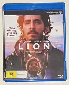Lion Blu-Ray - (Region B) - LIKE NEW - Dev Patel - David Wenham - Nicole Kidman - Picture 1 of 3