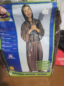 XX 15026 Brown Monk Robe Costume Men Rubies - Picture 1 of 1