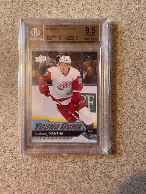 Anthony Mantha 2016-17 Upper Deck Young Guns Rookie Card #213 RC Detroit - Image 1 of 2