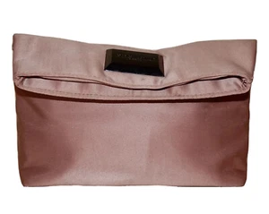 GIORGIO ARMANI kleine Kosmetiktasche Rose-Bisque Poly Textil 6x10 - Bild 1 von 12
