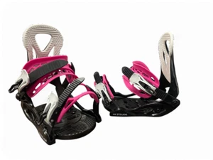 JR KIDS ALTITUDE "JR RIPPER" SNOWBOARDBINDUNG (GR. 3-6) SCHWARZ/PINK - Bild 1 von 6